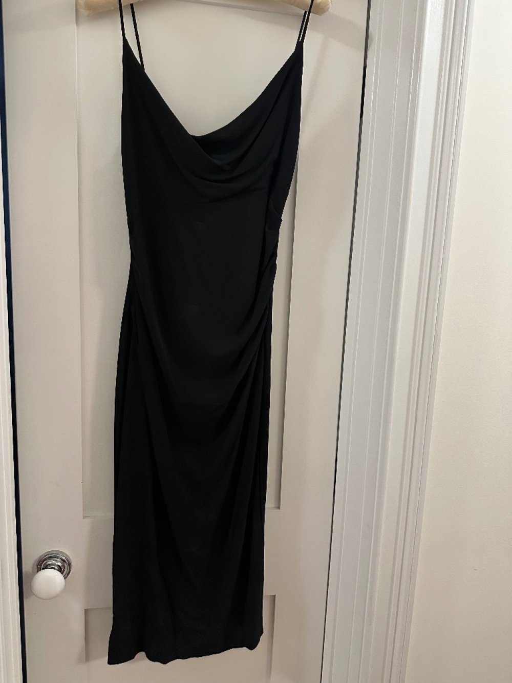 Black cocktail dress
